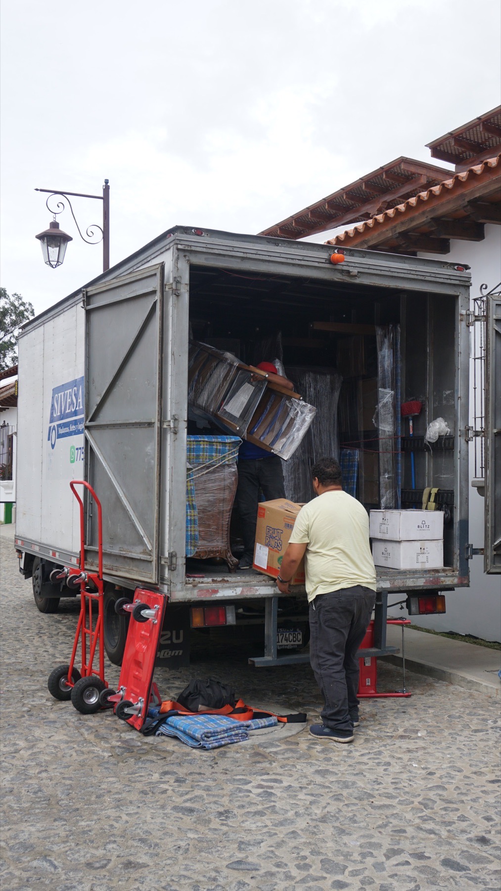 Mudanzas en Club Residencial Los Franciscanos, Antigua Guatemala — trabajo de SIVESA